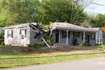 Storm Damage in Ocean Ridge, Florida